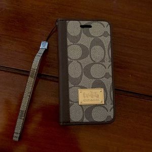 COACH iPhone XR case